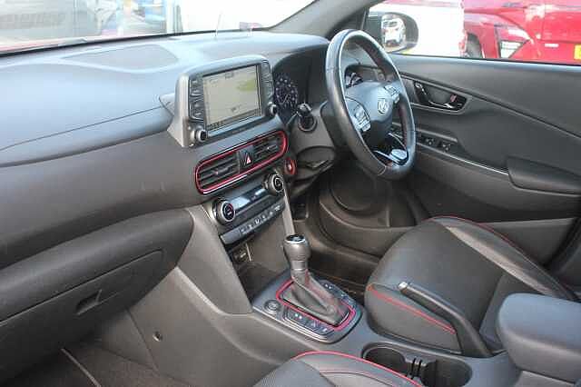 Hyundai KONA 1.6T GDi Blue Drive Premium GT 5dr 4WD DCT Pulse Red/Phantom Black