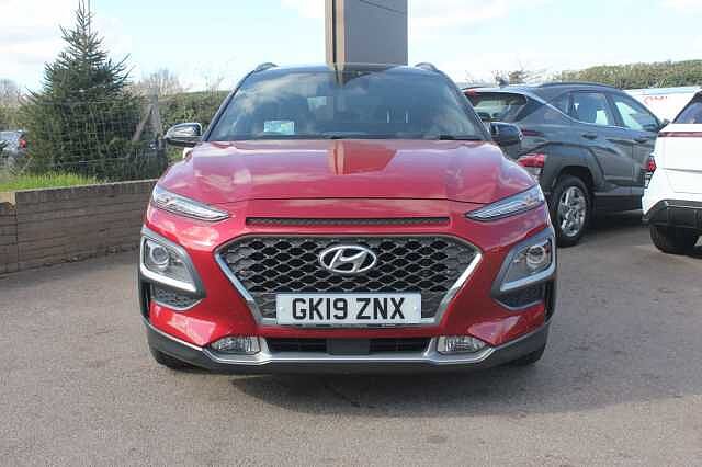 Hyundai KONA 1.6T GDi Blue Drive Premium GT 5dr 4WD DCT Pulse Red/Phantom Black