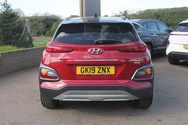 Hyundai KONA 1.6T GDi Blue Drive Premium GT 5dr 4WD DCT Pulse Red/Phantom Black