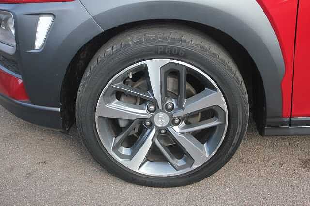 Hyundai KONA 1.6T GDi Blue Drive Premium GT 5dr 4WD DCT Pulse Red/Phantom Black