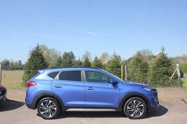 Hyundai TUCSON 1.6 TGDi 177 Premium SE 5dr 2WD DCT Champion Blue