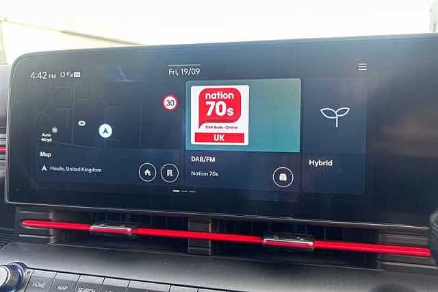 Hyundai KONA 1.6 h-GDi N Line SUV 5dr Petrol Hybrid DCT Euro 6 (s/s) (129 ps) Black