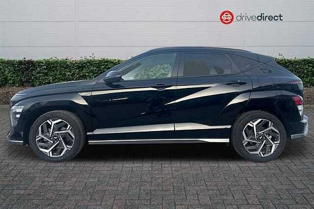Hyundai KONA 1.6 h-GDi N Line SUV 5dr Petrol Hybrid DCT Euro 6 (s/s) (129 ps) Black