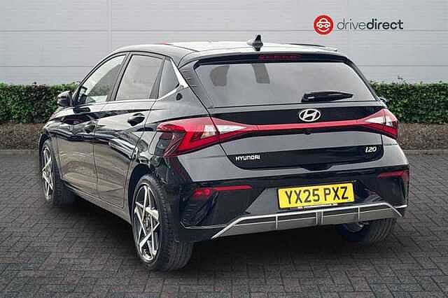 Hyundai I20 1.0 T-GDi Ultimate Hatchback 5dr Petrol DCT Euro 6 (s/s) (100 ps) Black