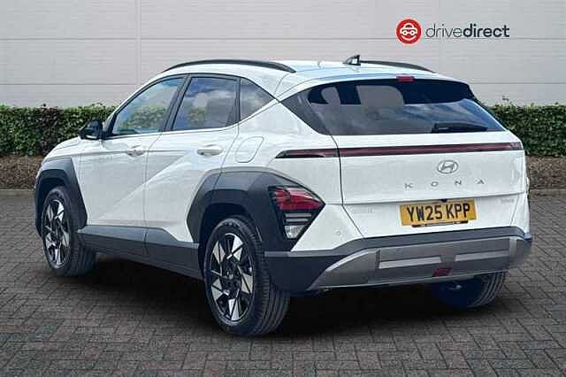 Hyundai KONA 1.6 h-GDi Ultimate SUV 5dr Petrol Hybrid DCT Euro 6 (s/s) (129 ps) White