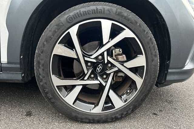 Hyundai KONA 1.0 T-GDi MHEV Premium SUV 5dr Petrol Hybrid Manual Euro 6 (s/s) (120 ps) Grey
