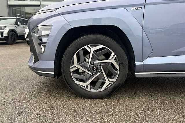 Hyundai KONA 1.6 h-GDi N Line SUV 5dr Petrol Hybrid DCT Euro 6 (s/s) (129 ps) Blue