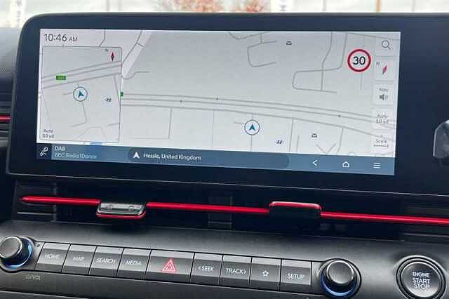 Hyundai KONA 1.6 h-GDi N Line SUV 5dr Petrol Hybrid DCT Euro 6 (s/s) (129 ps) Blue