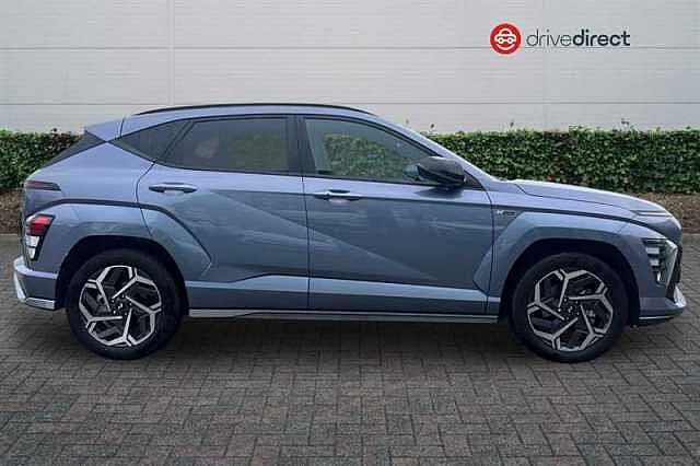 Hyundai KONA 1.6 h-GDi N Line SUV 5dr Petrol Hybrid DCT Euro 6 (s/s) (129 ps) Blue