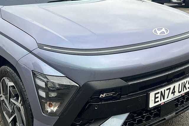 Hyundai KONA 1.6 h-GDi N Line SUV 5dr Petrol Hybrid DCT Euro 6 (s/s) (129 ps) Blue