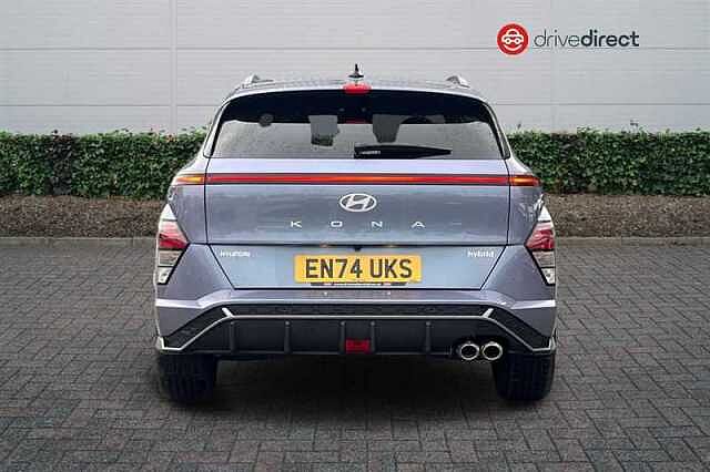 Hyundai KONA 1.6 h-GDi N Line SUV 5dr Petrol Hybrid DCT Euro 6 (s/s) (129 ps) Blue