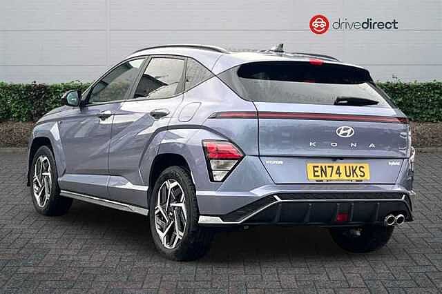 Hyundai KONA 1.6 h-GDi N Line SUV 5dr Petrol Hybrid DCT Euro 6 (s/s) (129 ps) Blue