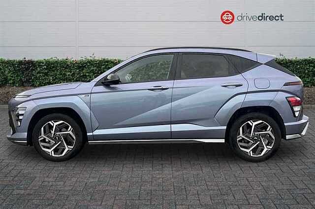 Hyundai KONA 1.6 h-GDi N Line SUV 5dr Petrol Hybrid DCT Euro 6 (s/s) (129 ps) Blue