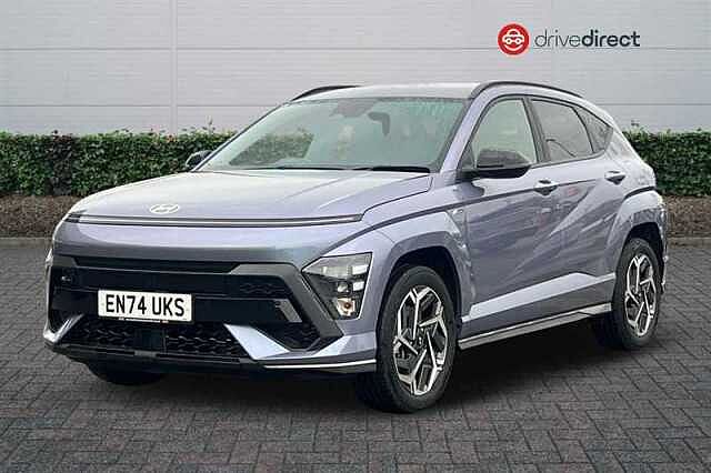 Hyundai KONA 1.6 h-GDi N Line SUV 5dr Petrol Hybrid DCT Euro 6 (s/s) (129 ps) Blue