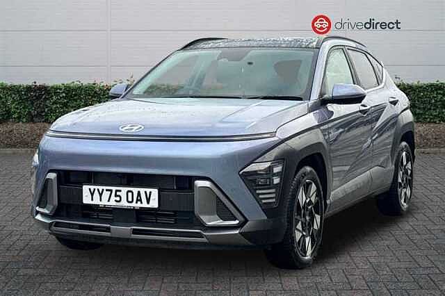 Hyundai KONA 1.6 T-GDi Ultimate SUV 5dr Petrol Manual Euro 6 (s/s) (138 ps) Blue