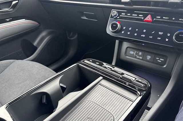 Hyundai TUCSON 1.6 T-GDi N Line S SUV 5dr Petrol Hybrid Auto Euro 6 (s/s) (215 ps) White