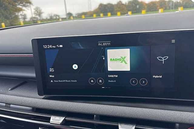 Hyundai TUCSON 1.6 T-GDi N Line S SUV 5dr Petrol Hybrid Auto Euro 6 (s/s) (215 ps) White