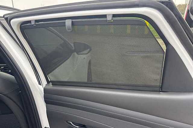 Hyundai TUCSON 1.6 T-GDi N Line S SUV 5dr Petrol Hybrid Auto Euro 6 (s/s) (215 ps) White