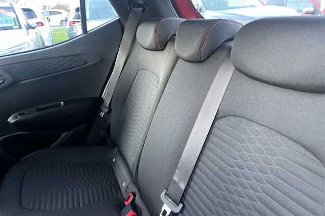 Hyundai I10 1.0 T-GDi N Line Hatchback 5dr Petrol Manual Euro 6 (s/s) (90 ps) Red