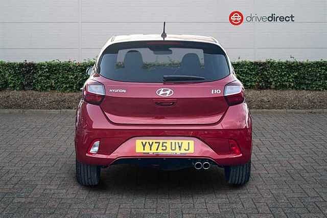 Hyundai I10 1.0 T-GDi N Line Hatchback 5dr Petrol Manual Euro 6 (s/s) (90 ps) Red