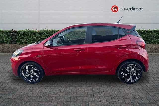 Hyundai I10 1.0 T-GDi N Line Hatchback 5dr Petrol Manual Euro 6 (s/s) (90 ps) Red