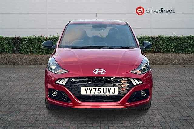 Hyundai I10 1.0 T-GDi N Line Hatchback 5dr Petrol Manual Euro 6 (s/s) (90 ps) Red