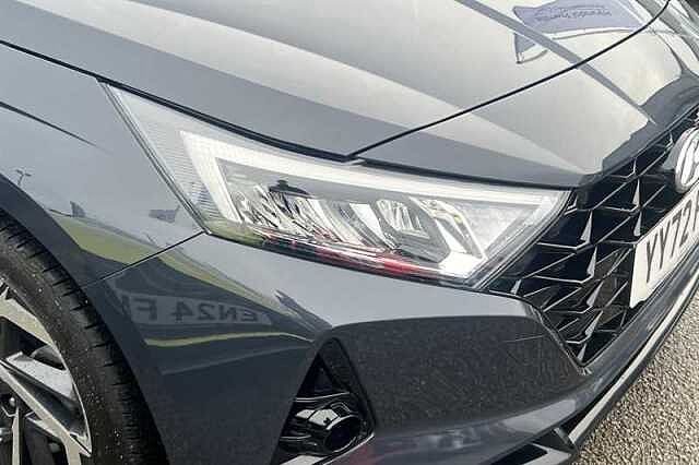 Hyundai I20 1.0 T-GDi MHEV Premium Hatchback 5dr Petrol Hybrid Manual Euro 6 (s/s) (100 ps) Grey