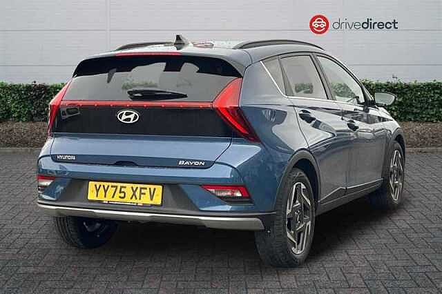 Hyundai BAYON 1.0 T-GDi Tech Line SUV 5dr Petrol DCT Euro 6 (s/s) (90 ps) Blue