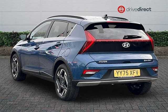 Hyundai BAYON 1.0 T-GDi Tech Line SUV 5dr Petrol DCT Euro 6 (s/s) (90 ps) Blue