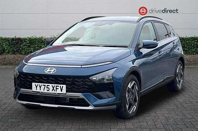 Hyundai BAYON 1.0 T-GDi Tech Line SUV 5dr Petrol DCT Euro 6 (s/s) (90 ps) Blue