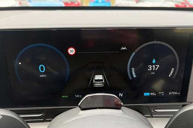 Hyundai KONA 65.4kWh Advance SUV 5dr Electric Auto (218 ps) Black