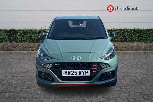 Hyundai I10 1.0 T-GDi N Line Hatchback 5dr Petrol Manual Euro 6 (s/s) (90 ps) Green