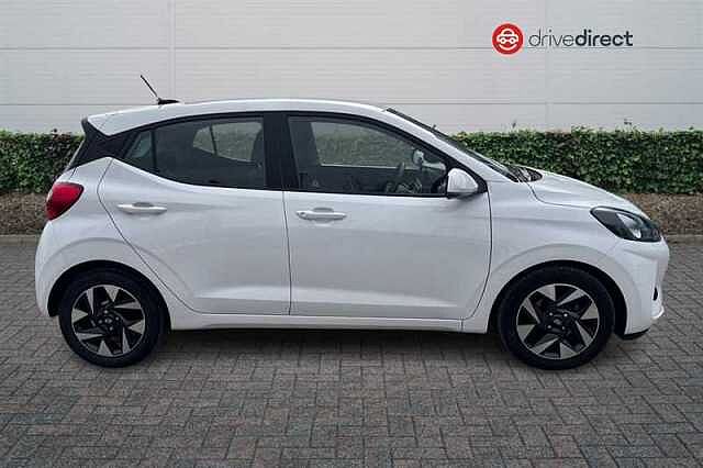 Hyundai I10 1.0 Advance Hatchback 5dr Petrol Auto Euro 6 (s/s) (67 ps) White