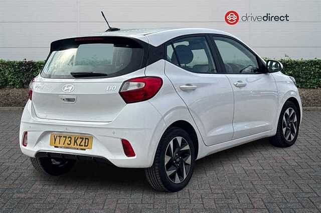 Hyundai I10 1.0 Advance Hatchback 5dr Petrol Auto Euro 6 (s/s) (67 ps) White