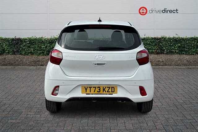 Hyundai I10 1.0 Advance Hatchback 5dr Petrol Auto Euro 6 (s/s) (67 ps) White