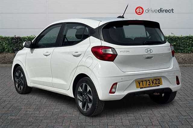 Hyundai I10 1.0 Advance Hatchback 5dr Petrol Auto Euro 6 (s/s) (67 ps) White