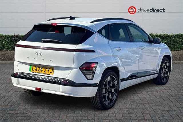 Hyundai KONA 65.4kWh Ultimate SUV 5dr Electric Auto (218 ps) White