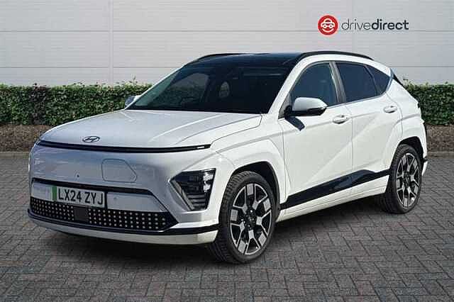 Hyundai KONA 65.4kWh Ultimate SUV 5dr Electric Auto (218 ps) White