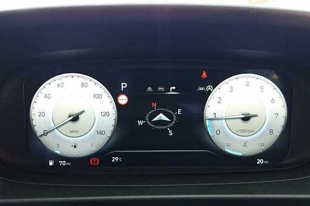 Hyundai I20 1.0 T-GDi Tech Line Hatchback 5dr Petrol DCT Euro 6 (s/s) (90 ps) Blue