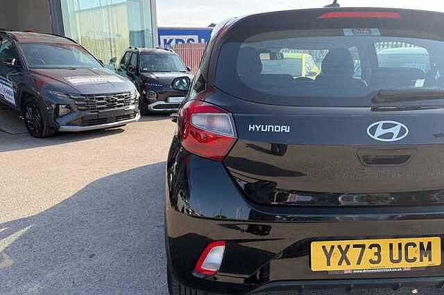 Hyundai I10 1.0 Advance Hatchback 5dr Petrol Manual Euro 6 (s/s) (67 ps) Black