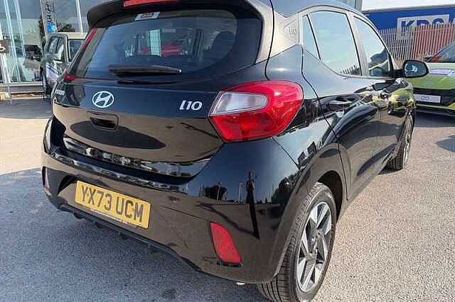 Hyundai I10 1.0 Advance Hatchback 5dr Petrol Manual Euro 6 (s/s) (67 ps) Black