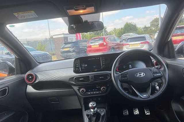 Hyundai I10 1.0 T-GDi N Line Hatchback 5dr Petrol Manual Euro 6 (s/s) (100 ps) White