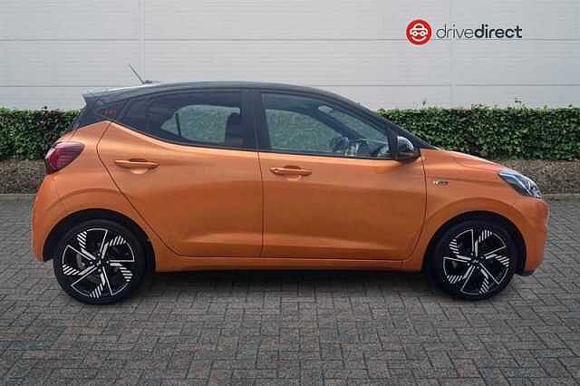 Hyundai I10 1.0 T-GDi N Line Hatchback 5dr Petrol Manual Euro 6 (s/s) (100 ps) White