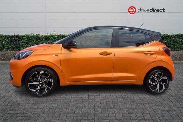 Hyundai I10 1.0 T-GDi N Line Hatchback 5dr Petrol Manual Euro 6 (s/s) (100 ps) White