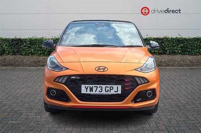 Hyundai I10 1.0 T-GDi N Line Hatchback 5dr Petrol Manual Euro 6 (s/s) (100 ps) White