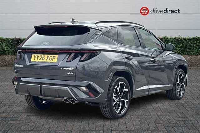 Hyundai TUCSON 1.6T Hybrid N Line Edition SUV 5dr Petrol Hybrid Auto Euro 6 (s/s) (239 ps)