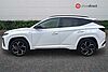Hyundai TUCSON 1.6 T-GDi N Line S SUV 5dr Petrol Hybrid Auto Euro 6 (s/s) (215 ps) White