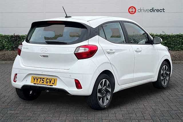 Hyundai I10 1.0 Advance Hatchback 5dr Petrol Auto Euro 6 (s/s) (63 ps) White