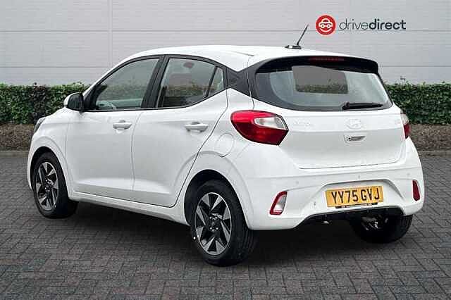 Hyundai I10 1.0 Advance Hatchback 5dr Petrol Auto Euro 6 (s/s) (63 ps) White