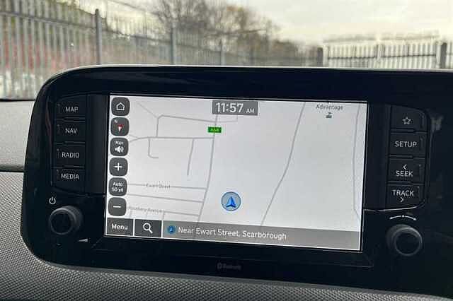 Hyundai I10 1.0 Advance Hatchback 5dr Petrol Auto Euro 6 (s/s) (63 ps) Blue